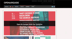 Desktop Screenshot of openairguide.net